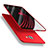 Funda Dura Plastico Rigida Mate con Magnetico Anillo de dedo Soporte para Samsung Galaxy C5 Pro C5010 Rojo