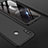 Funda Dura Plastico Rigida Mate Frontal y Trasera 360 Grados para Huawei Honor 10 Lite Negro
