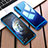 Funda Dura Plastico Rigida Mate Frontal y Trasera 360 Grados Q01 para Huawei Honor Magic 2 Azul