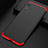 Funda Dura Plastico Rigida Mate Frontal y Trasera 360 Grados Q01 para Huawei Honor Play 8A Negro