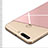 Funda Dura Plastico Rigida Mate Line para Huawei Honor 8 Pro Oro Rosa
