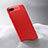 Funda Dura Plastico Rigida Mate M01 para Apple iPhone 8 Plus Rojo