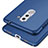 Funda Dura Plastico Rigida Mate M01 para Huawei Honor 6X Azul