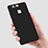 Funda Dura Plastico Rigida Mate M01 para Huawei P9 Negro