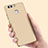 Funda Dura Plastico Rigida Mate M01 para Huawei P9 Plus Oro