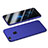 Funda Dura Plastico Rigida Mate M02 para Huawei Honor 8 Lite Azul