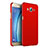 Funda Dura Plastico Rigida Mate M02 para Samsung Galaxy On7 G600FY Rojo