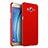 Funda Dura Plastico Rigida Mate M02 para Samsung Galaxy On7 Pro Rojo