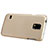 Funda Dura Plastico Rigida Mate M02 para Samsung Galaxy S5 G900F G903F Oro