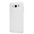 Funda Dura Plastico Rigida Mate M03 para Samsung Galaxy J7 (2016) J710F J710FN Blanco