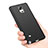 Funda Dura Plastico Rigida Mate M04 para Samsung Galaxy Note 4 Duos N9100 Dual SIM Negro