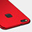 Funda Dura Plastico Rigida Mate M05 para Huawei GR3 (2017) Rojo