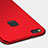 Funda Dura Plastico Rigida Mate M05 para Huawei Honor 8 Lite Rojo