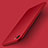 Funda Dura Plastico Rigida Mate M07 para Apple iPhone 7 Rojo