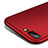 Funda Dura Plastico Rigida Mate M12 para Apple iPhone 8 Plus Rojo
