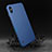 Funda Dura Plastico Rigida Mate para Apple iPhone Xs Azul