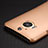 Funda Dura Plastico Rigida Mate para HTC One M9 Plus Oro