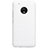 Funda Dura Plastico Rigida Mate para Motorola Moto G5 Plus Blanco