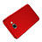 Funda Dura Plastico Rigida Mate para Samsung Galaxy C5 SM-C5000 Rojo