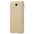 Funda Dura Plastico Rigida Mate para Samsung Galaxy On5 (2016) G570 G570F Oro