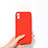 Funda Dura Plastico Rigida Mate S01 para Apple iPhone Xs Max Rojo