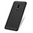 Funda Dura Plastico Rigida Perforada M01 para OnePlus 6 Negro