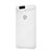 Funda Dura Plastico Rigida Perforada para Google Nexus 6P Blanco