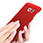 Funda Dura Plastico Rigida Perforada para Samsung Galaxy S6 Edge SM-G925 Rojo