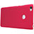 Funda Dura Plastico Rigida Perforada para Xiaomi Mi Max Rojo