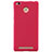 Funda Dura Plastico Rigida Perforada para Xiaomi Redmi 3X Rojo