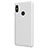 Funda Dura Plastico Rigida Perforada para Xiaomi Redmi Note 5 AI Dual Camera Blanco