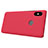 Funda Dura Plastico Rigida Perforada para Xiaomi Redmi Note 5 Rojo