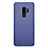 Funda Dura Plastico Rigida Perforada R01 para Samsung Galaxy S9 Plus Azul