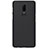 Funda Dura Plastico Rigida Perforada W01 para OnePlus 6 Negro