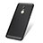 Funda Dura Plastico Rigida Perforada W01 para Xiaomi Redmi Note 4 Standard Edition Negro