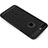 Funda Dura Plastico Rigida Perforada W02 para Apple iPhone 8 Plus Negro