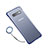 Funda Dura Ultrafina Carcasa Transparente Mate U02 para Samsung Galaxy S10
