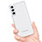 Funda Dura Ultrafina Carcasa Transparente Mate U02 para Samsung Galaxy S21 Plus 5G