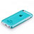 Funda Dura Ultrafina Transparente Mate para Apple iPhone 5C Azul Cielo