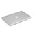 Funda Dura Ultrafina Transparente Mate para Apple MacBook Pro 15 pulgadas Retina Blanco