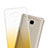 Funda Gel Ultrafina Transparente Gradiente para Huawei GR5 Mini Amarillo
