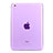 Funda Gel Ultrafina Transparente para Apple iPad Mini 2 Morado