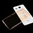 Funda Gel Ultrafina Transparente para Google Nexus 5X Oro