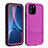 Funda Impermeable Bumper Silicona y Plastico Waterproof Carcasa 360 Grados con Soporte para Apple iPhone 11 Pro