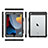 Funda Impermeable Bumper Silicona y Plastico Waterproof Carcasa 360 Grados para Apple iPad 10.2 (2020) Negro