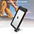 Funda Impermeable Bumper Silicona y Plastico Waterproof Carcasa 360 Grados para Apple iPad Mini 4 Negro