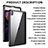 Funda Impermeable Bumper Silicona y Plastico Waterproof Carcasa 360 Grados para Apple iPad Pro 12.9 (2020) Negro
