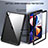 Funda Impermeable Bumper Silicona y Plastico Waterproof Carcasa 360 Grados para Apple iPad Pro 12.9 (2020) Negro