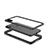 Funda Impermeable Bumper Silicona y Plastico Waterproof Carcasa 360 Grados para Apple iPhone X Negro