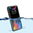 Funda Impermeable Bumper Silicona y Plastico Waterproof Carcasa 360 Grados para Apple iPhone Xs Negro